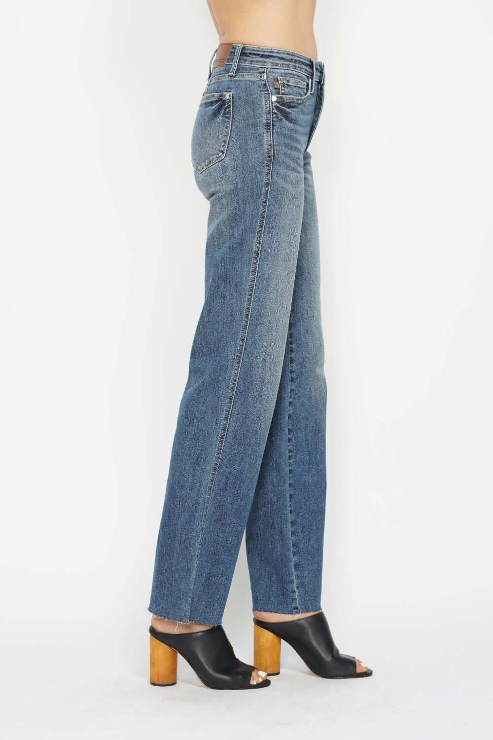 Judy Blue Full Size Tummy Control Straight Jeans - In Style Chics Boutique LLC