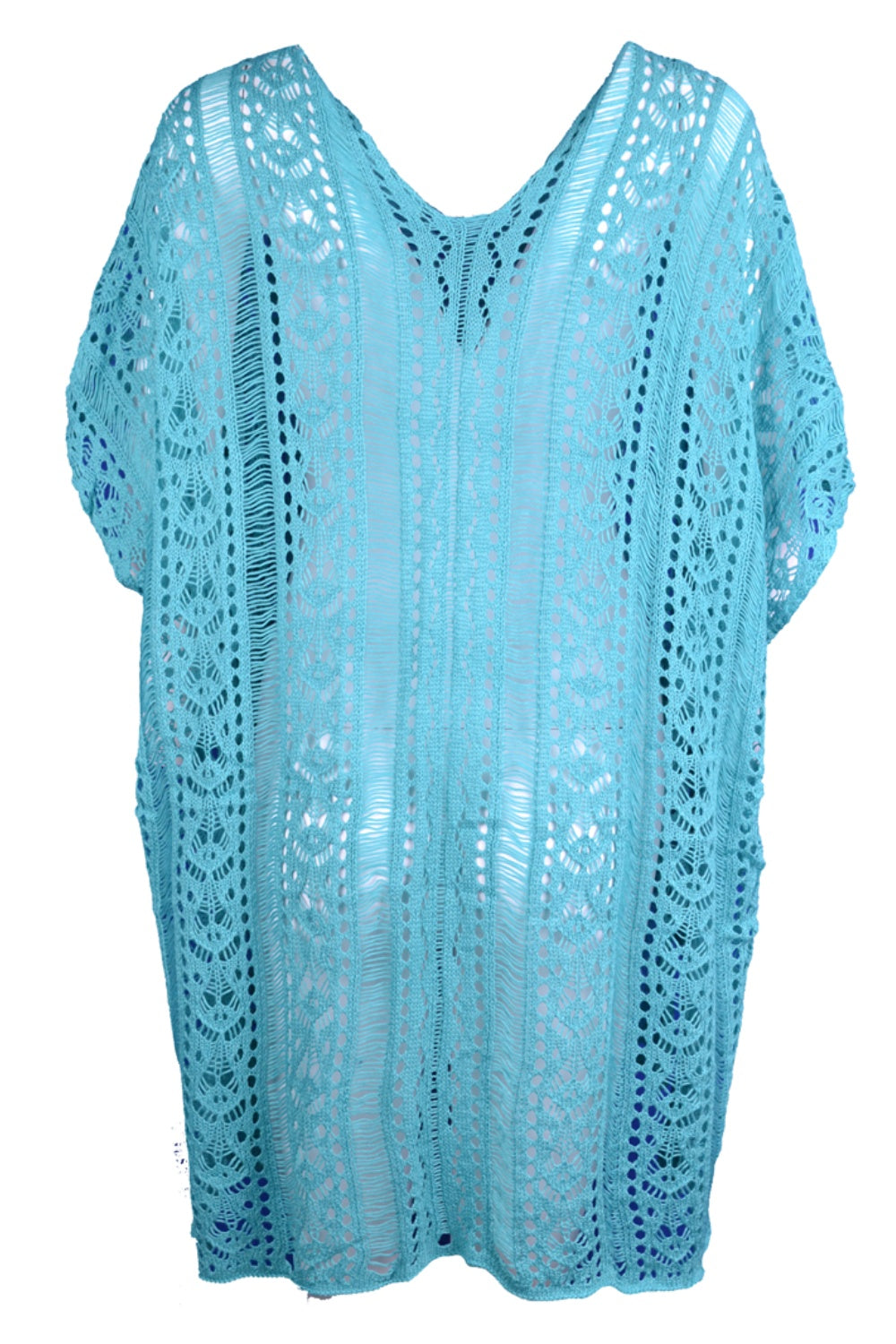 Cutout V-Neck Cover-Up with Tassel - More Colors! - In Style Chics Boutique LLC