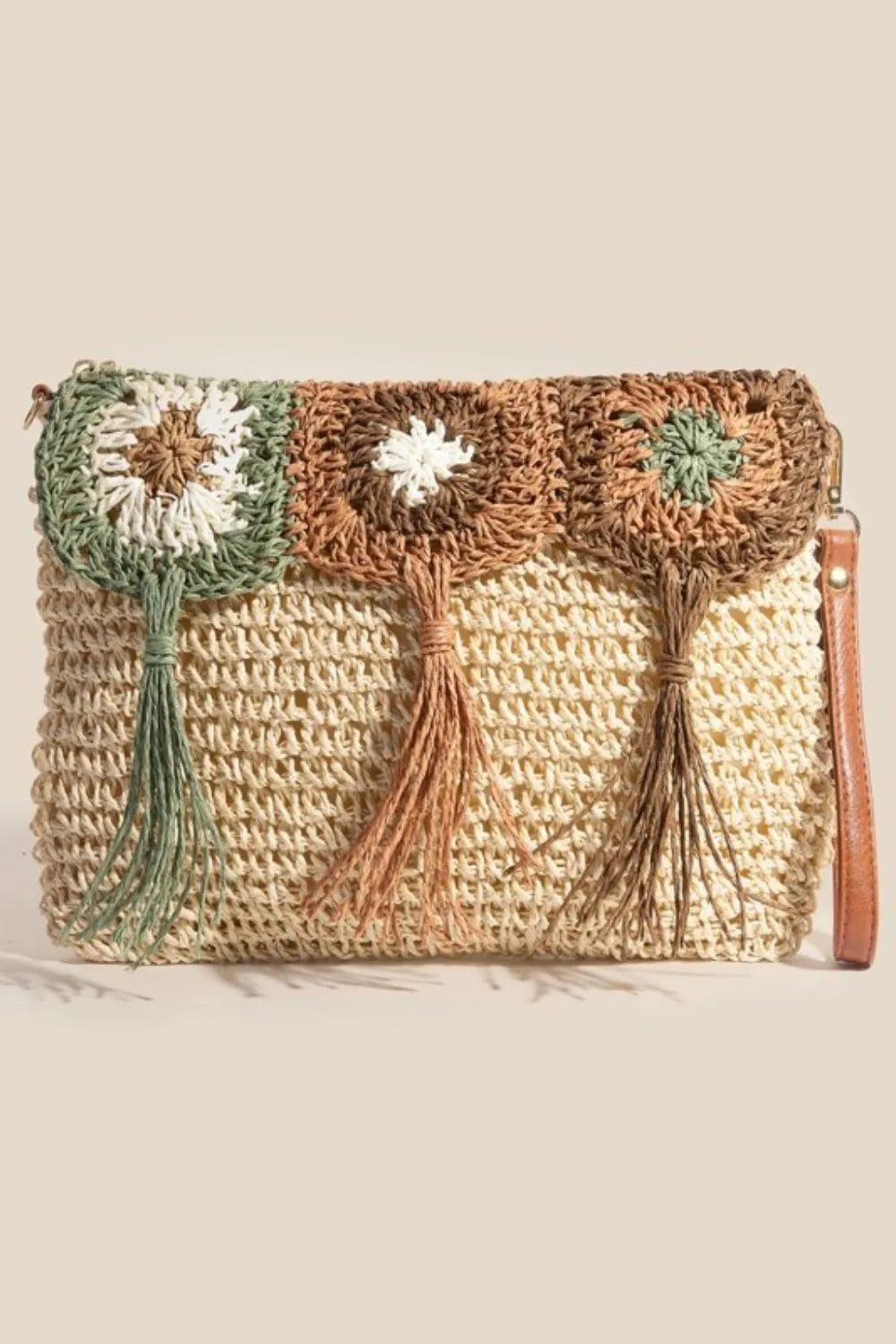 Intricate Tassel Braided Crossbody Bag - In Style Chics Boutique