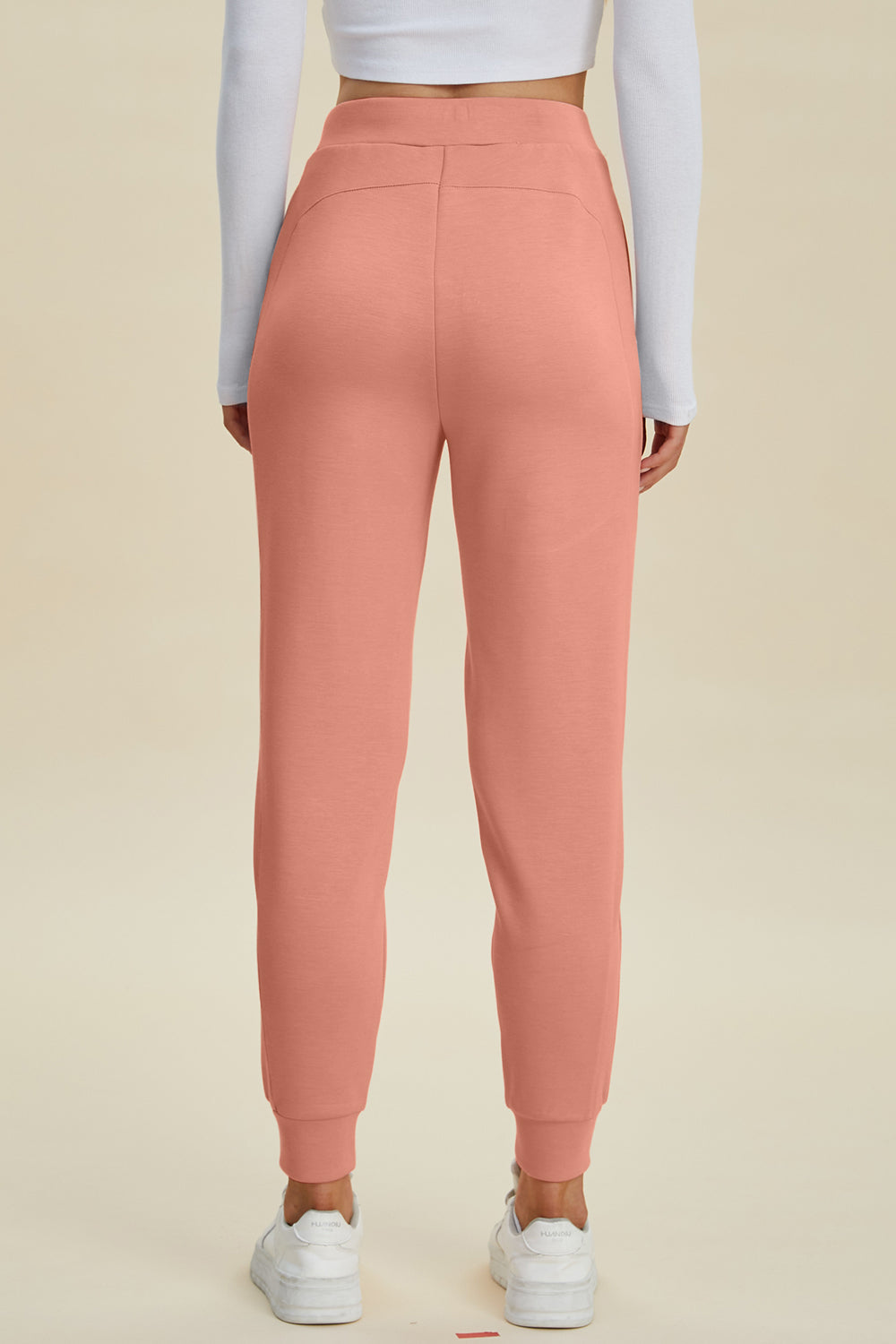 Basic Bae Full Size Air Scuba Drawstring High Waist Joggers - In Style Chics Boutique LLC