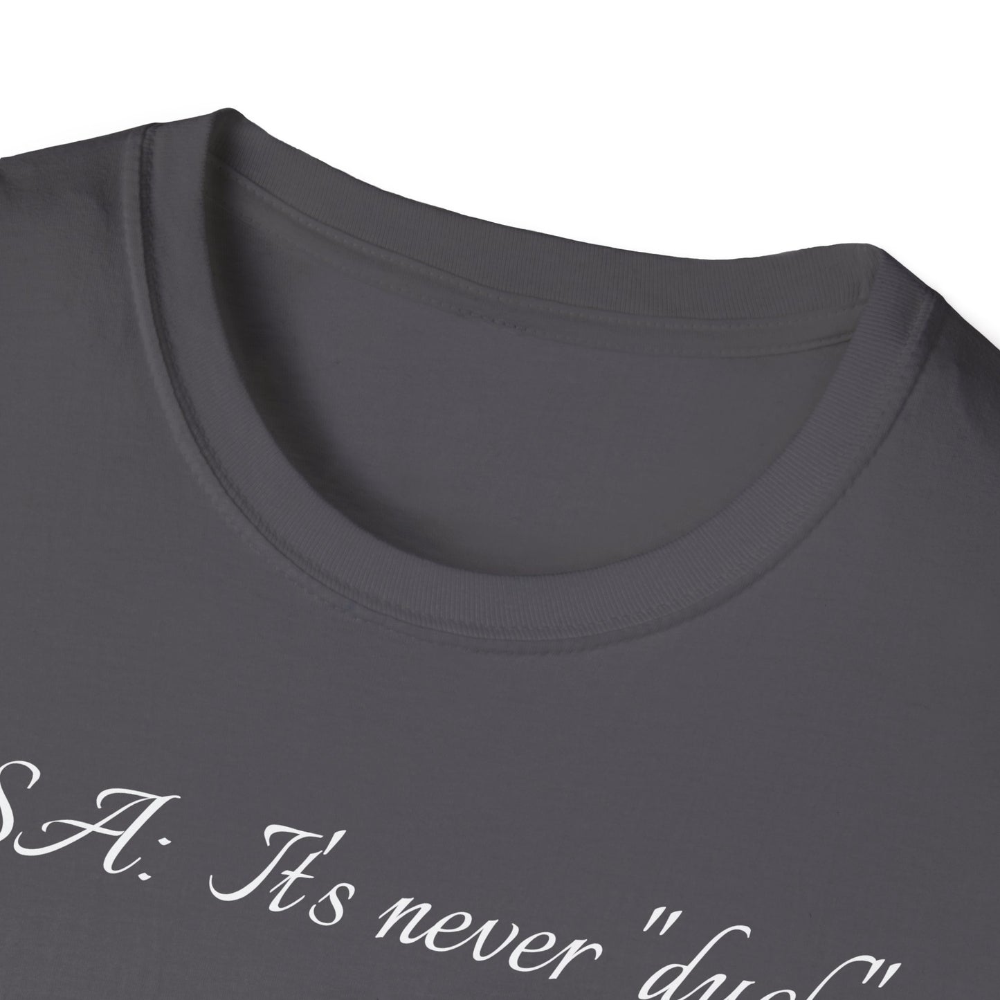 Unisex Softstyle Graphic T-Shirt - "PSA..." - In Style Chics Boutique LLC