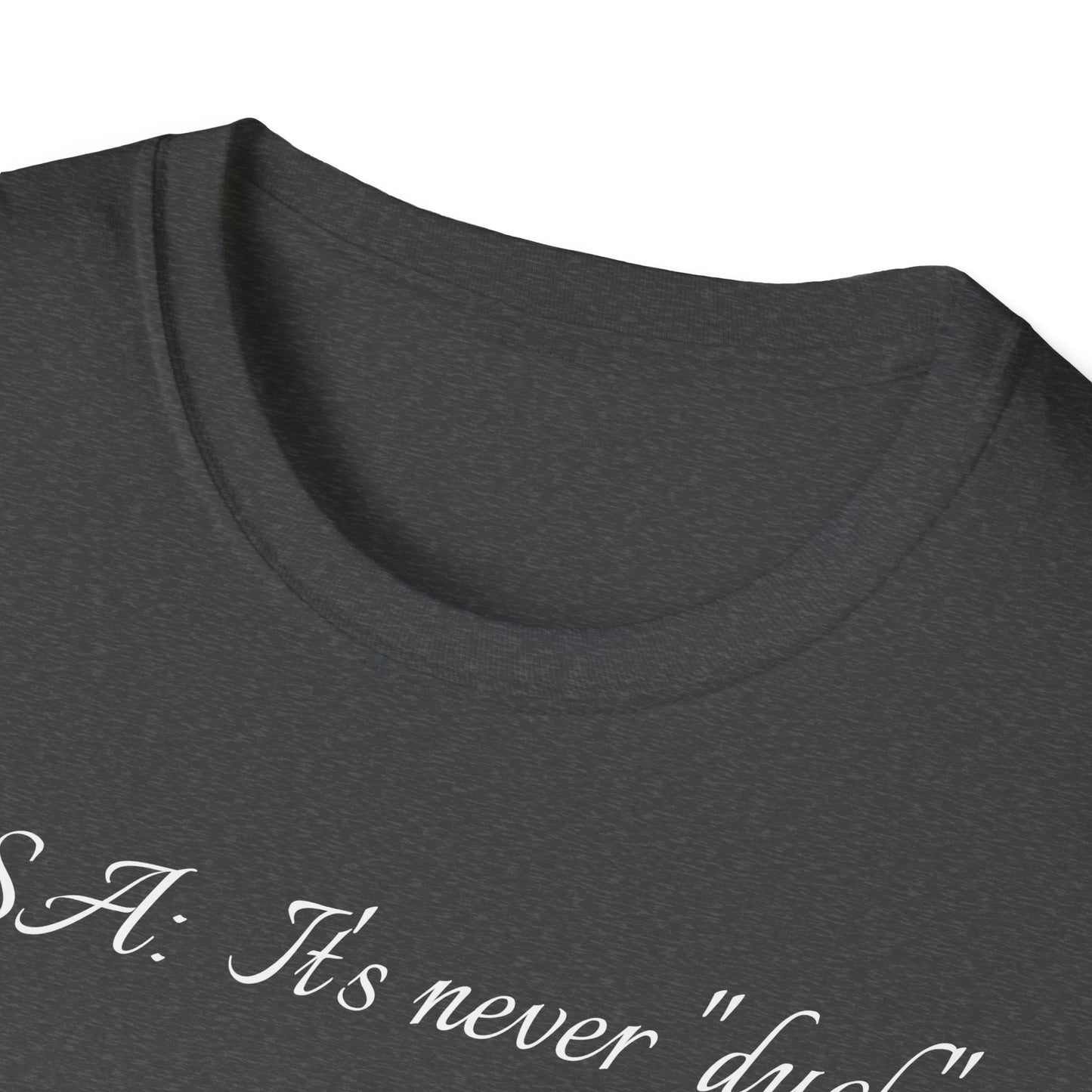 Unisex Softstyle Graphic T-Shirt - "PSA..." - In Style Chics Boutique LLC