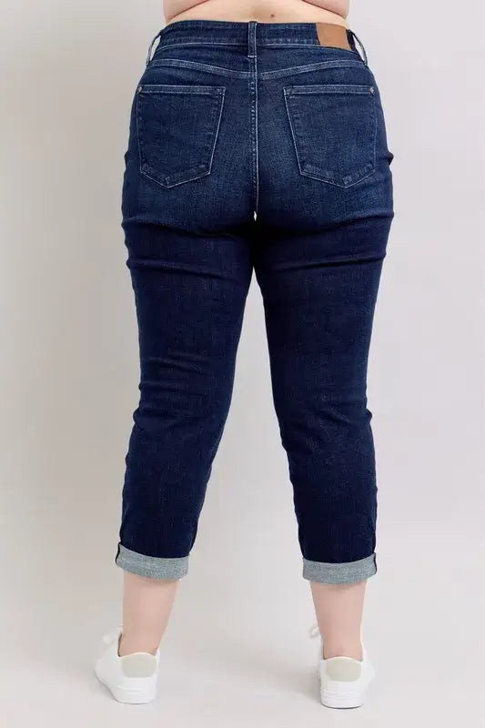 Judy Blue High Waist Boyfriend Jeans - In Style Chics Boutique Women's Juniors Plus Size Apparel Online