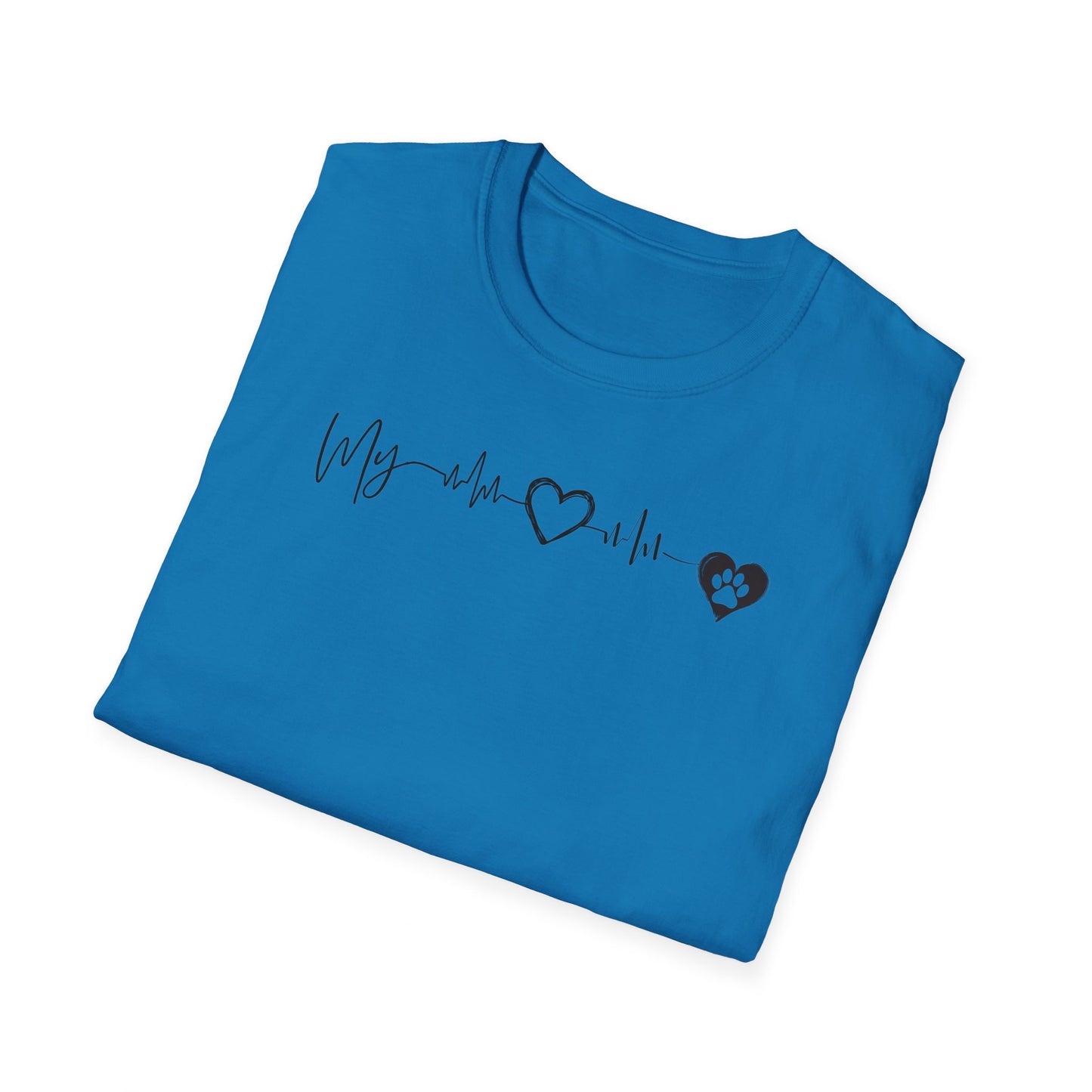 Unisex Softstyle Graphic T-Shirt for Dog Lovers - In Style Chics Boutique LLC
