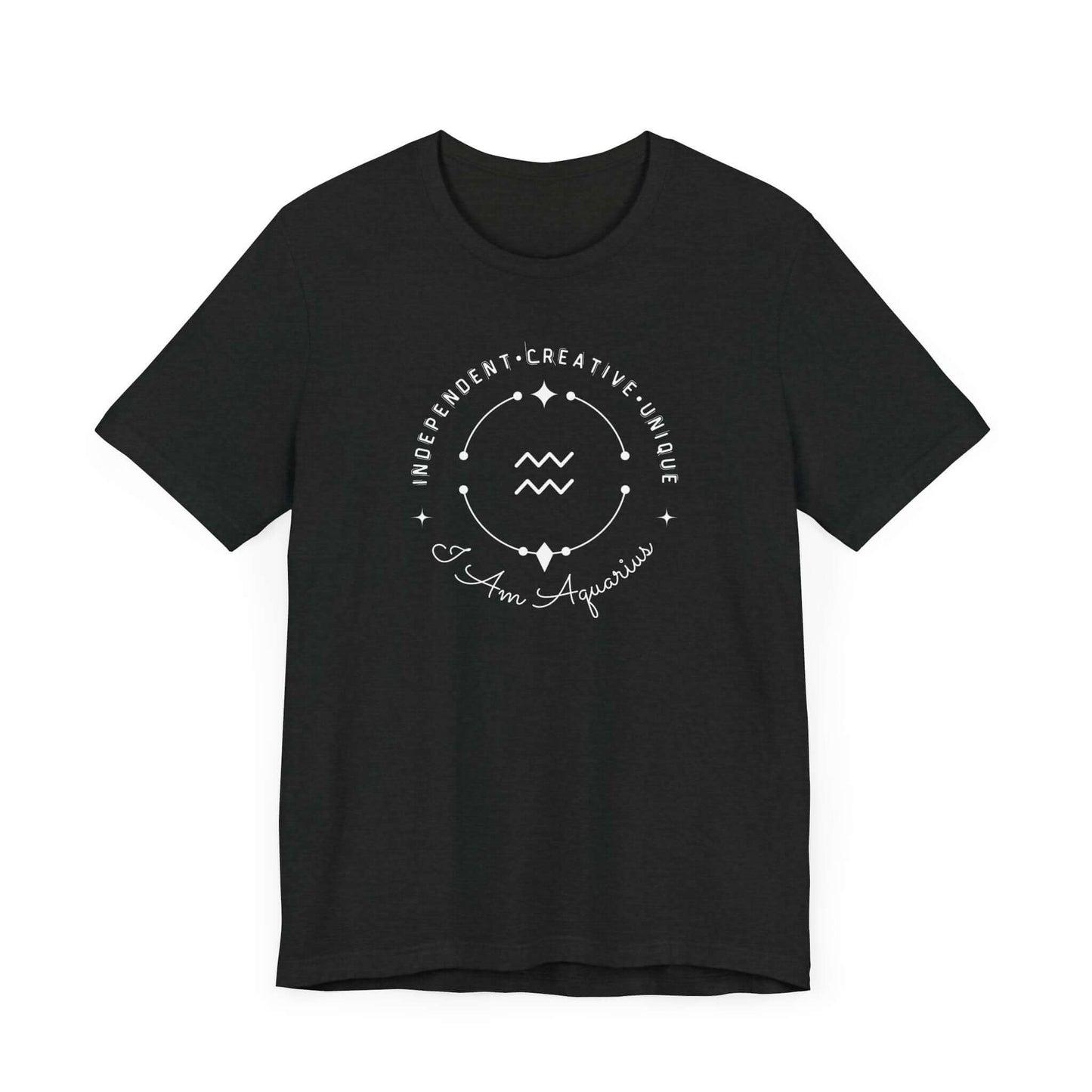 Aquarius Zodiac Women's Tee - Short Sleeve T-Shirt - In Style Chics Boutique LLC