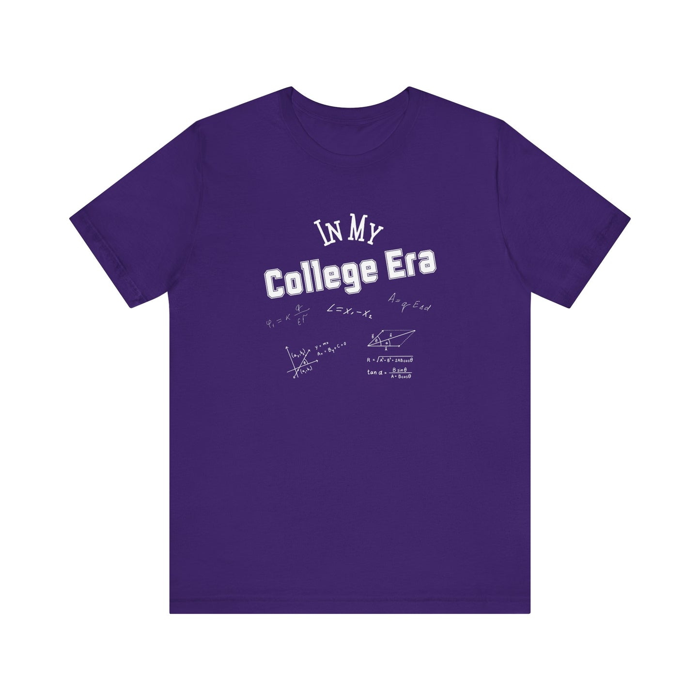 Unisex Jersey Short Sleeve Graphic T-Shirt "College Era" - In Style Chics Boutique LLC