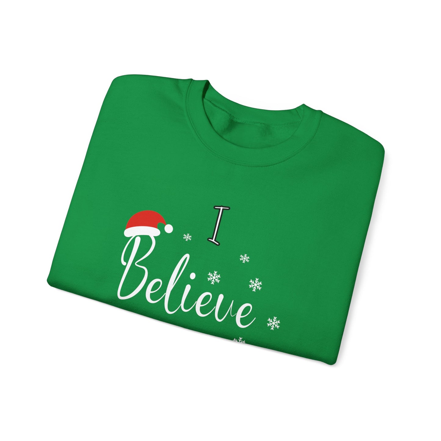 Unisex Heavy Blend™ Crewneck "Believe" Graphic Sweatshirt