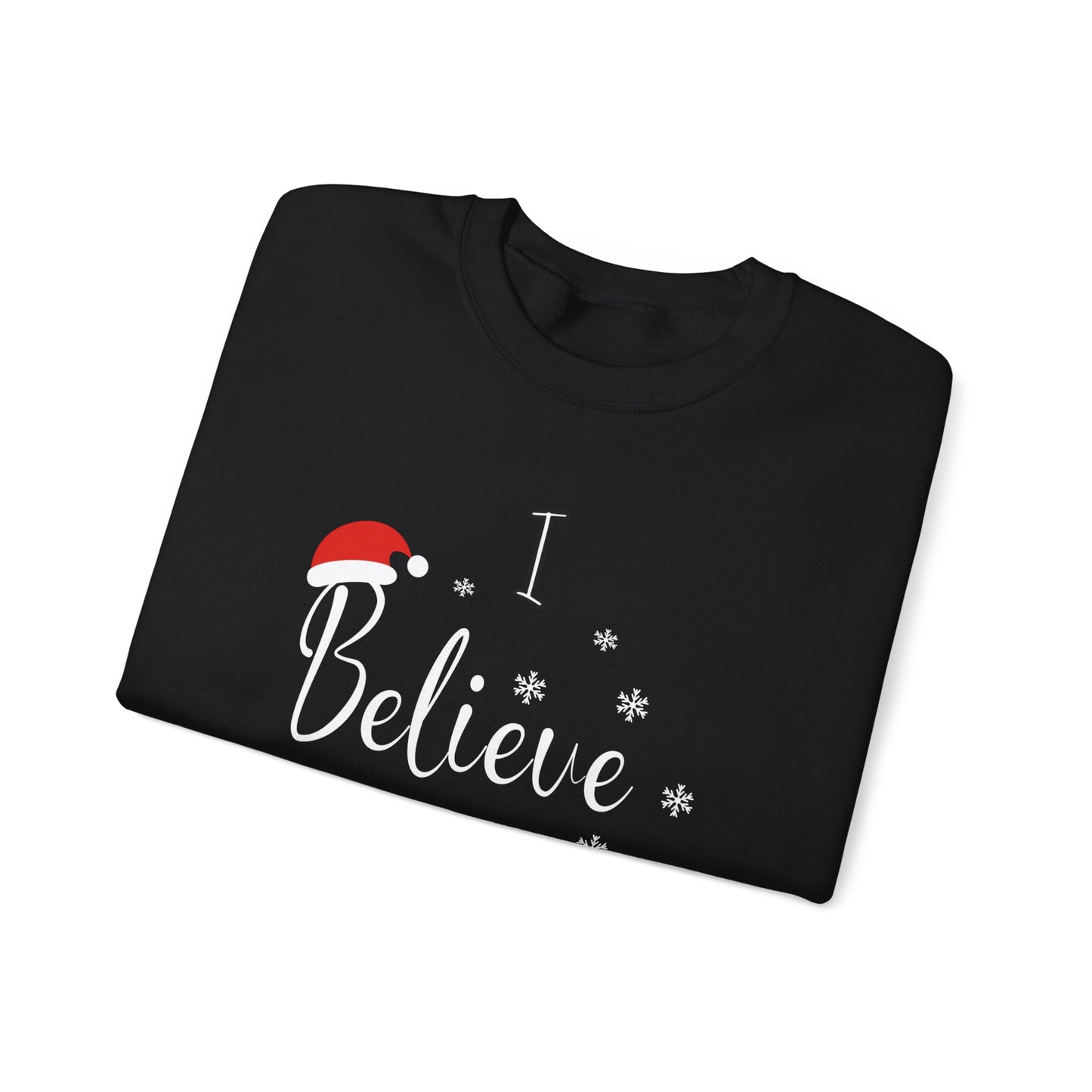 Unisex Heavy Blend™ Crewneck "Believe" Graphic Sweatshirt