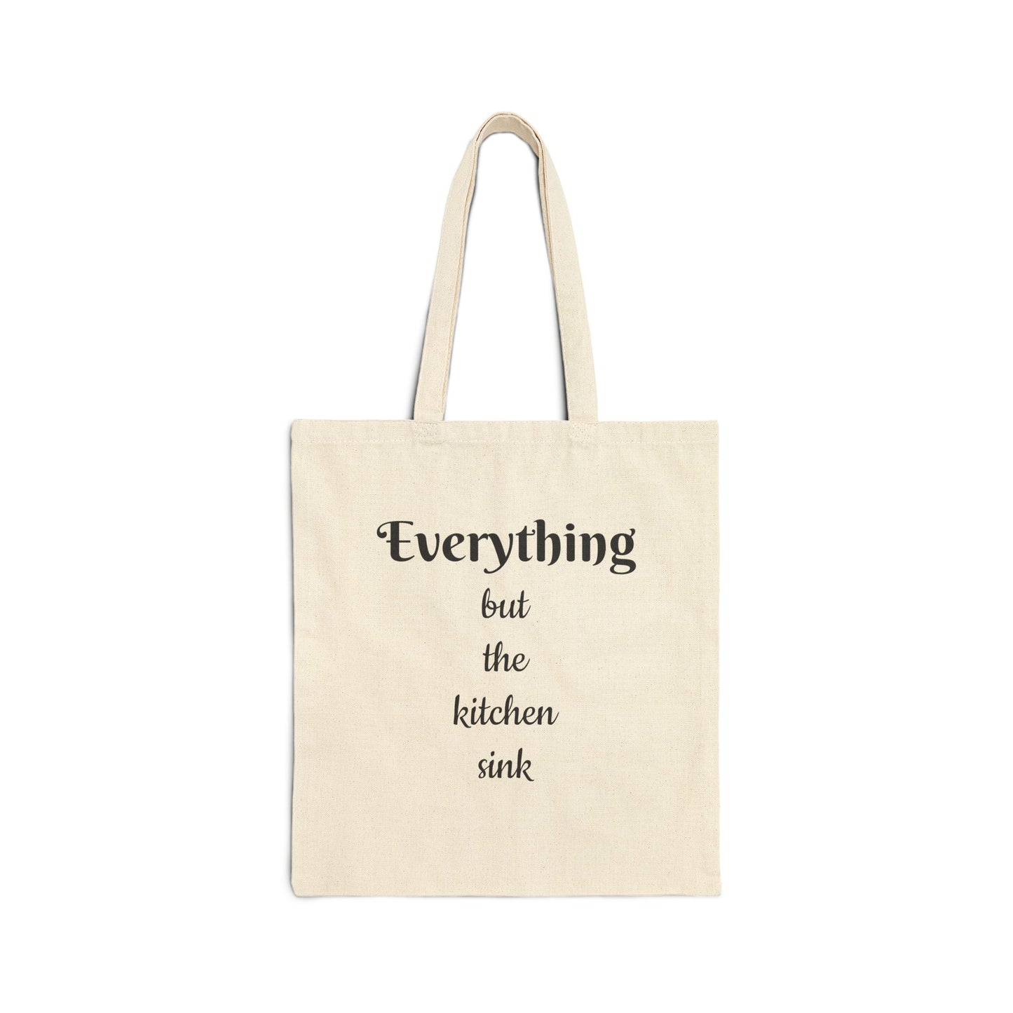 Cotton Canvas Tote Bag - In Style Chics Boutique LLC