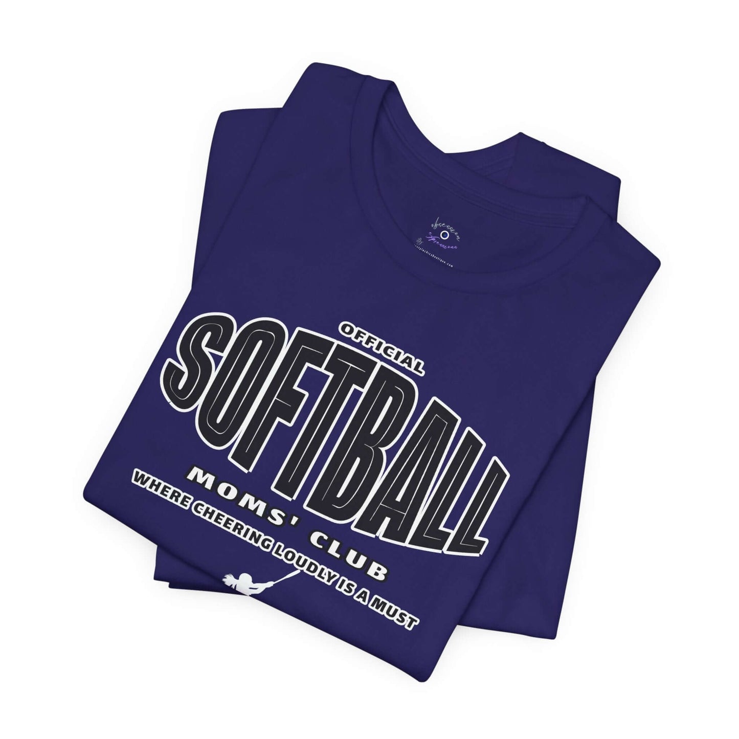 Softball Mom Short Sleeve Tee - Cute Graphic Ts for Women - In Style Chics Boutique Online Women's Juniors Plus Size Apparel