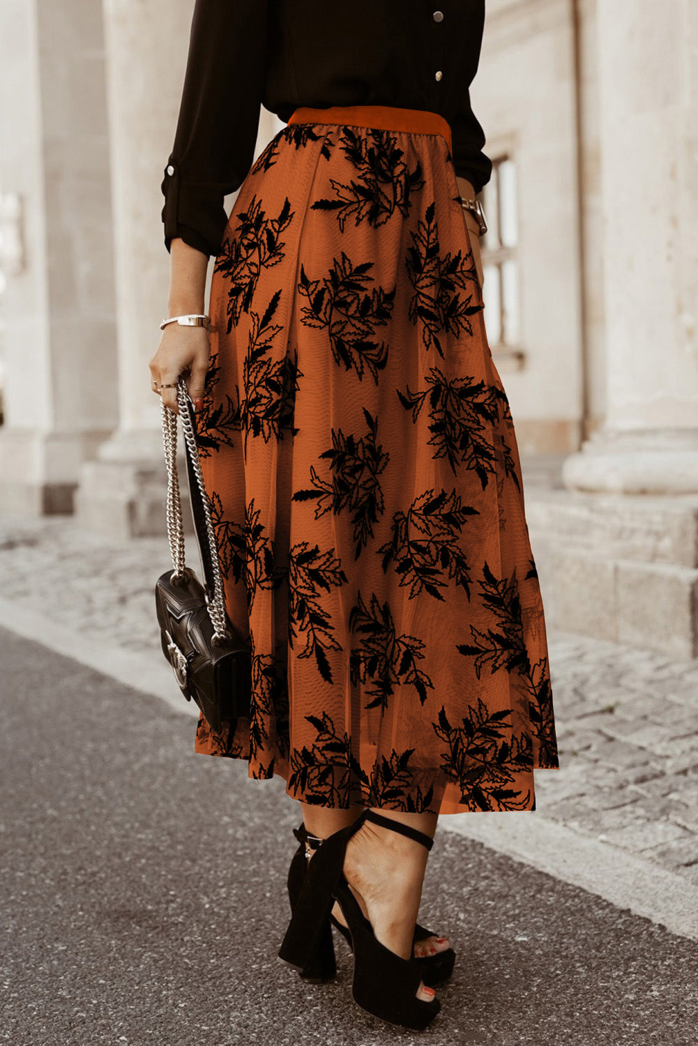 Embroidered High Waist Maxi Skirt More Colors! - In Style Chics Boutique LLC