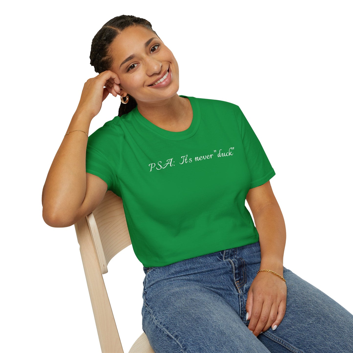 Unisex Softstyle Graphic T-Shirt - "PSA..." - In Style Chics Boutique LLC