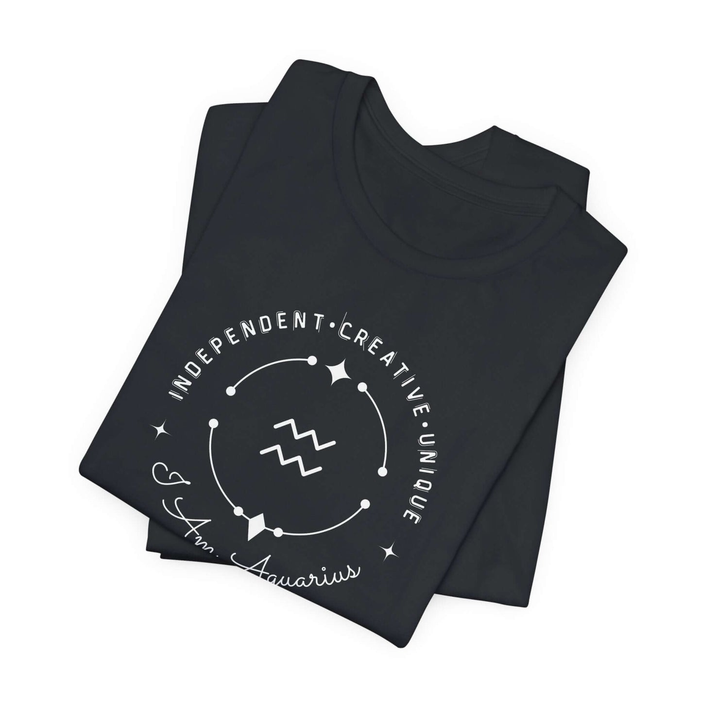 Aquarius Zodiac Women's Tee - Short Sleeve T-Shirt - In Style Chics Boutique LLC
