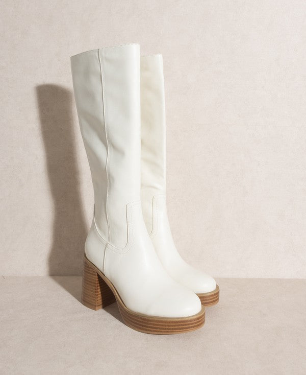 Oasis Society Juniper - Platform Knee-High Boots - In Style Chics Boutique LLC