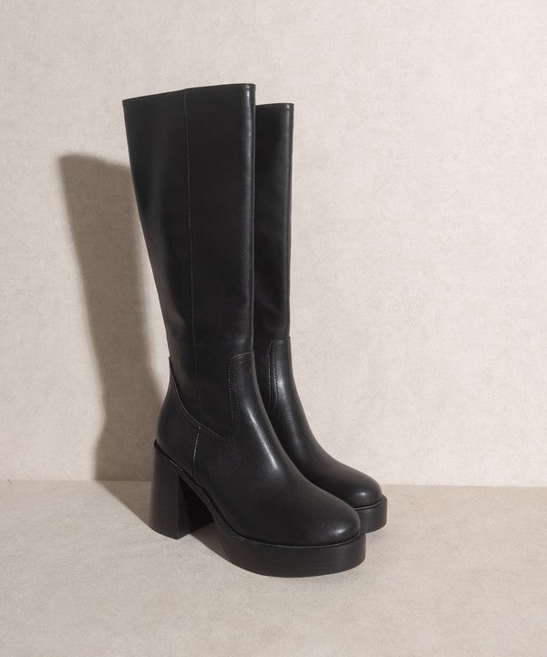 Oasis Society Juniper - Platform Knee-High Boots - In Style Chics Boutique LLC