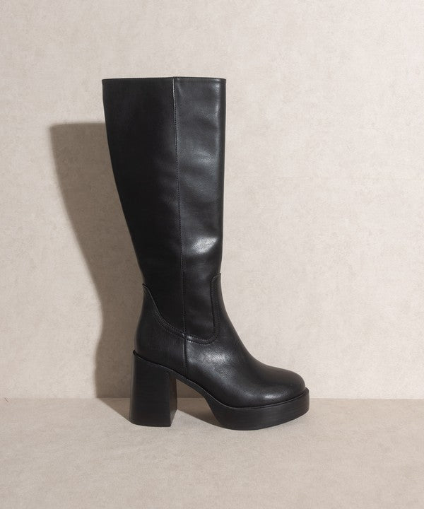 Oasis Society Juniper - Platform Knee-High Boots - In Style Chics Boutique LLC