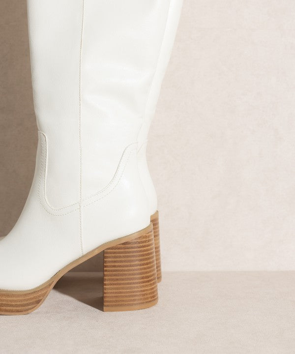 Oasis Society Juniper - Platform Knee-High Boots - In Style Chics Boutique LLC