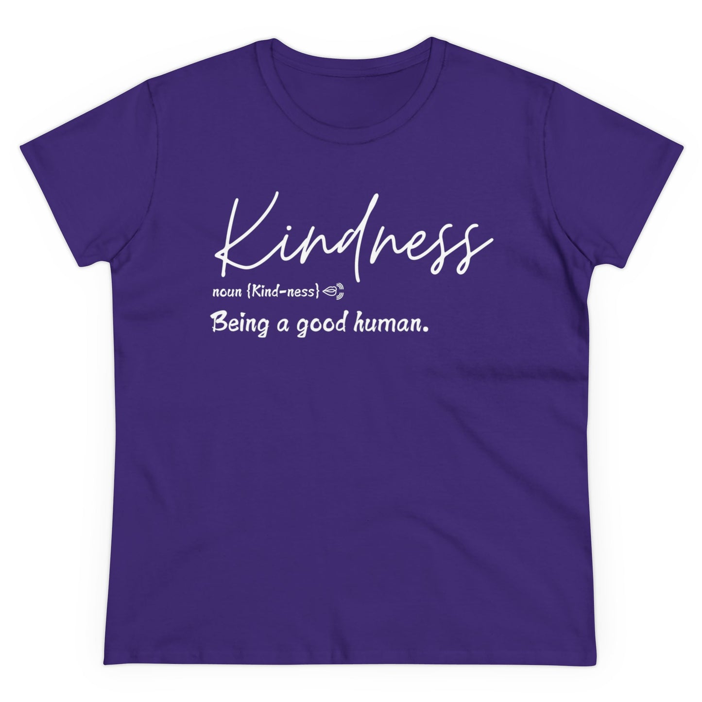 Women's Midweight Cotton "Kindness" Graphic Tee - In Style Chics Boutique LLC