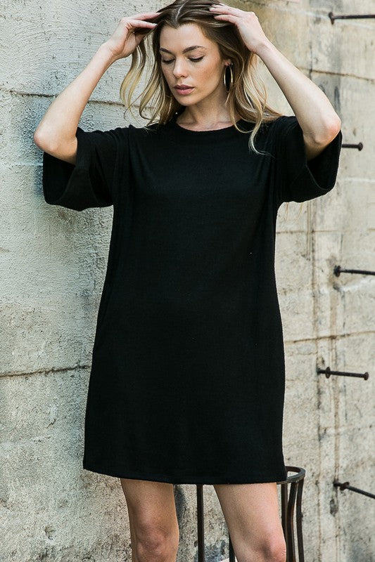 Light Sweater Dress - In Style Chics Boutique LLC