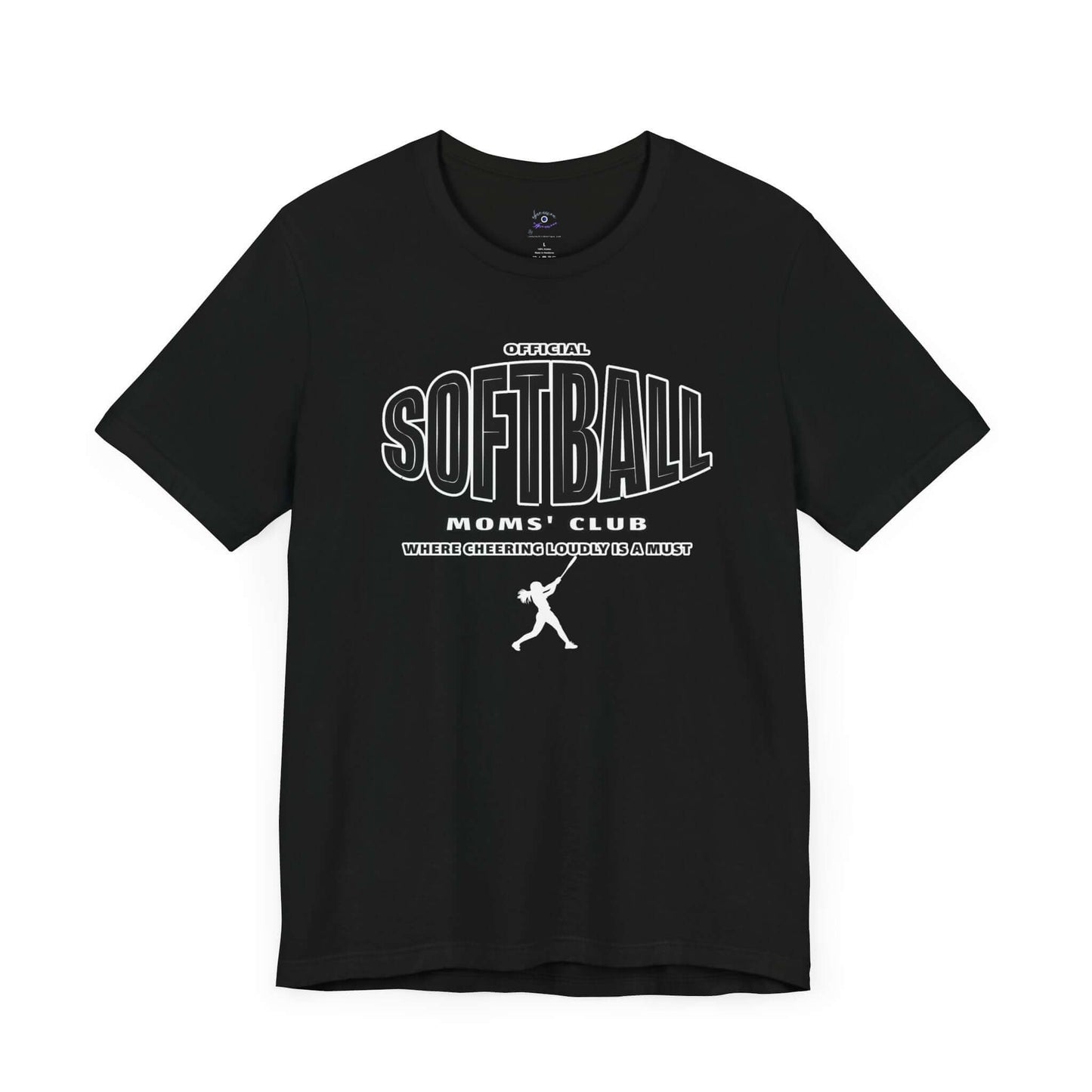 Softball Mom Short Sleeve Tee - Cute Graphic Ts for Women - In Style Chics Boutique Online Women's Juniors Plus Size Apparel