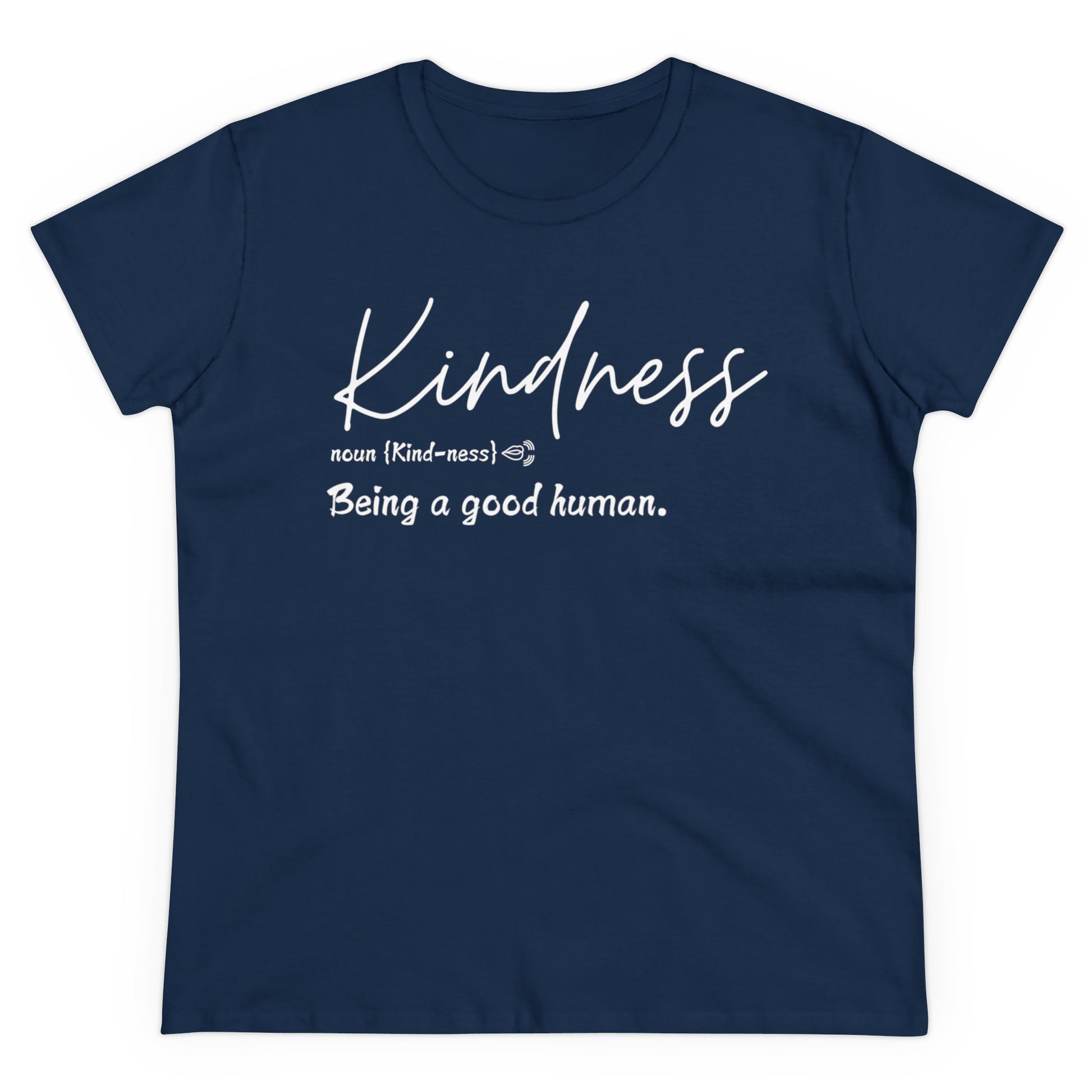 Women's Midweight Cotton "Kindness" Graphic Tee - In Style Chics Boutique LLC