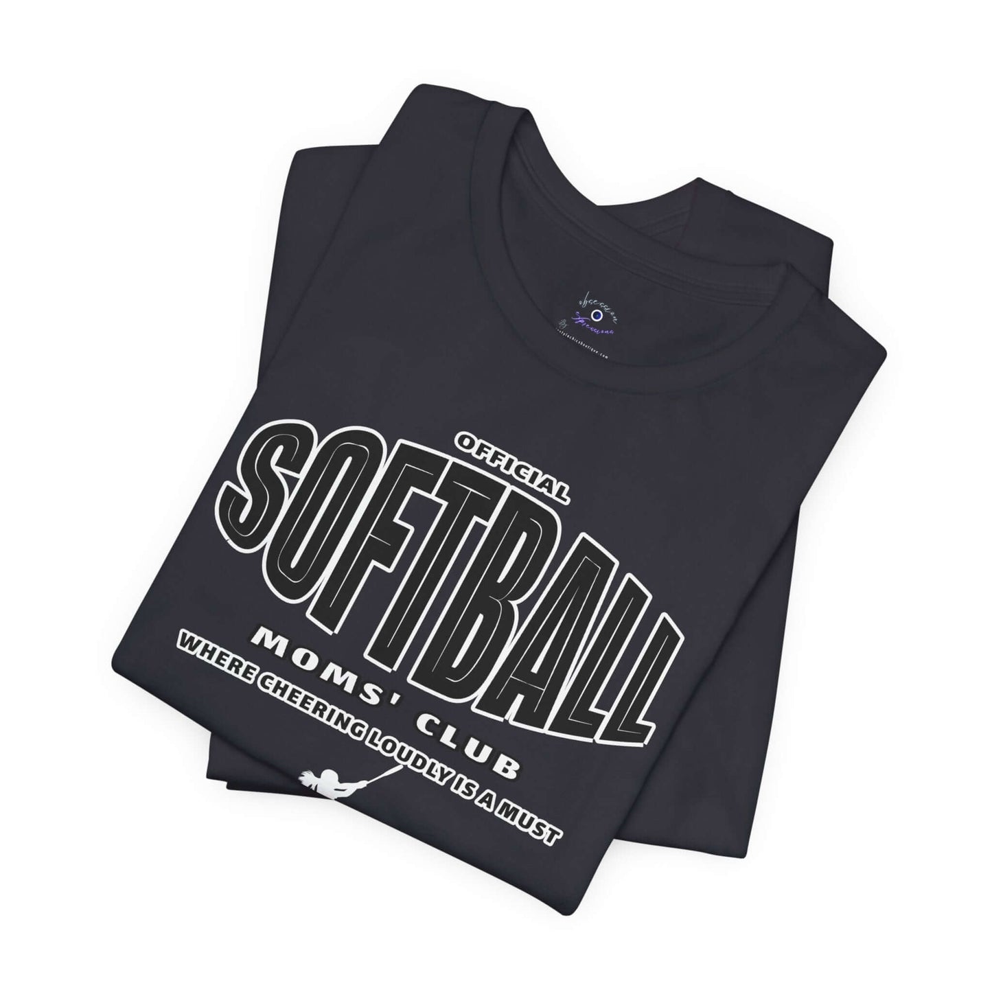 Softball Mom Short Sleeve Tee - Cute Graphic Ts for Women - In Style Chics Boutique Online Women's Juniors Plus Size Apparel