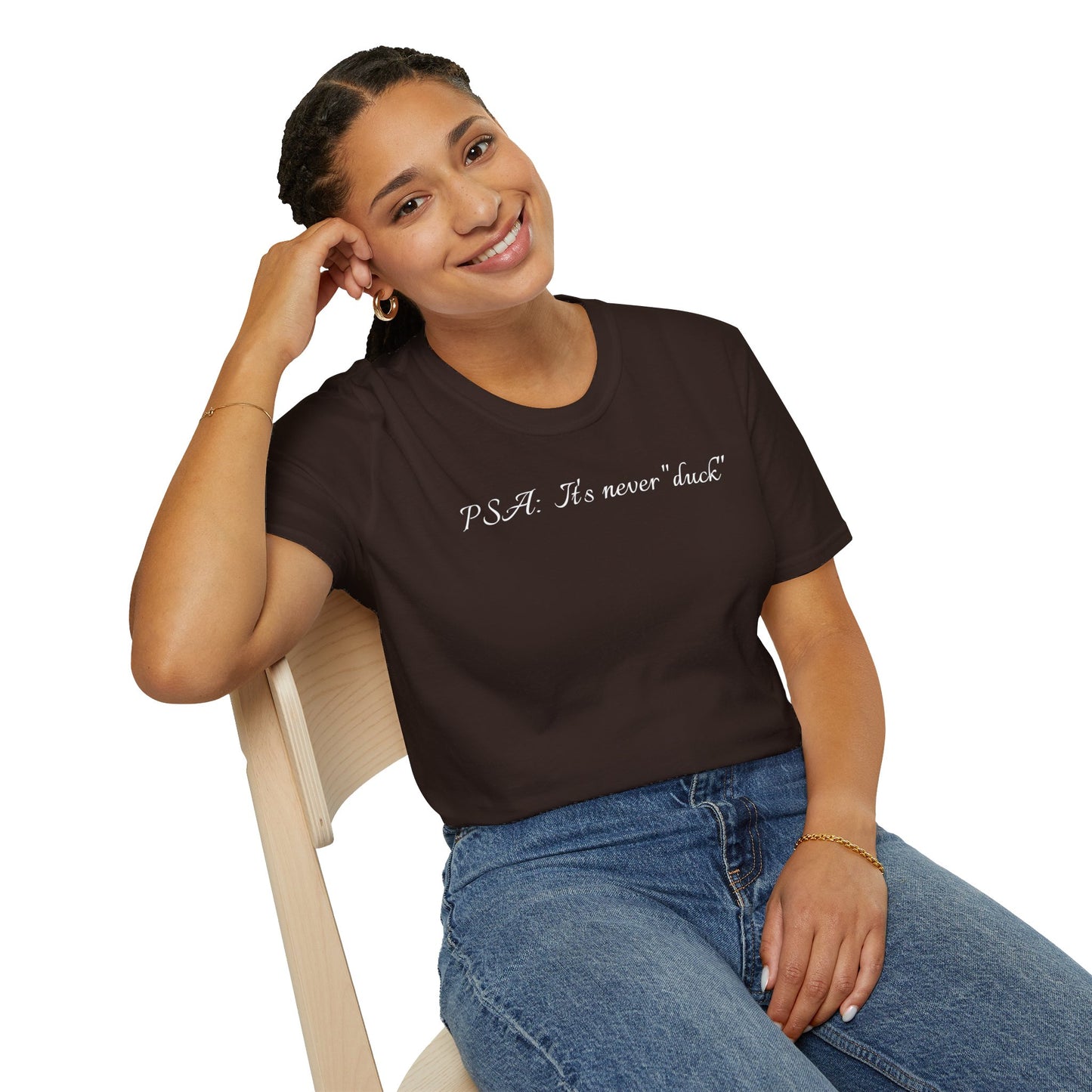 Unisex Softstyle Graphic T-Shirt - "PSA..." - In Style Chics Boutique LLC