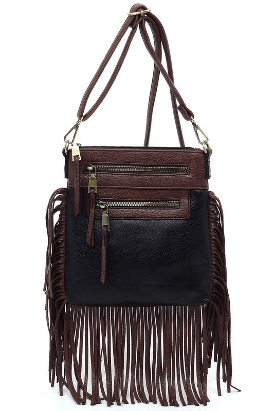 Western Fringe Crossbody Bag - In Style Chics Boutique LLC