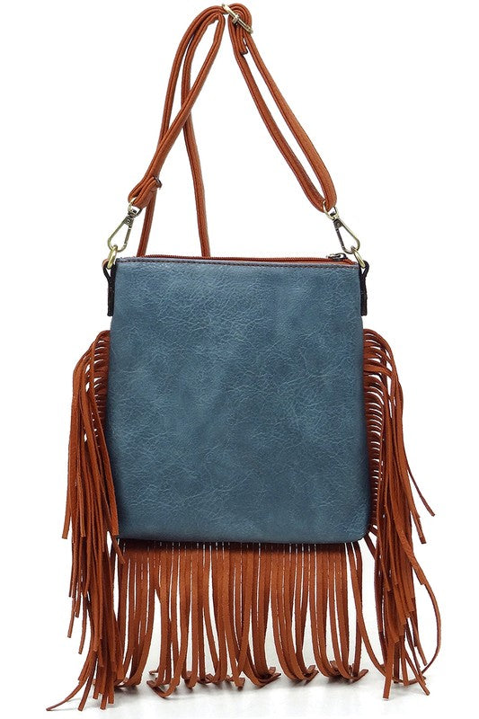 Western Fringe Crossbody Bag - In Style Chics Boutique LLC