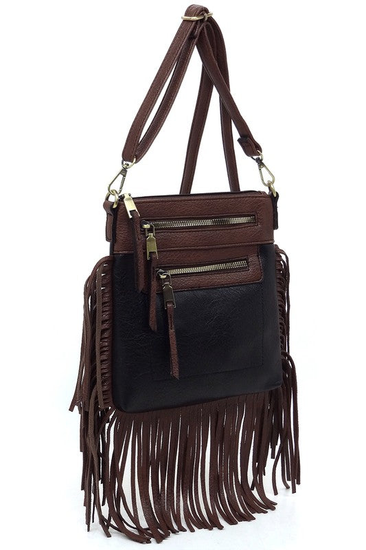 Western Fringe Crossbody Bag - In Style Chics Boutique LLC