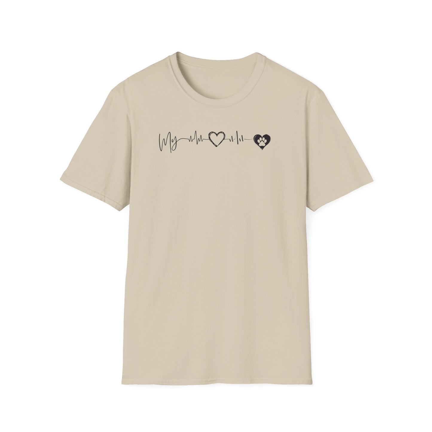 Unisex Softstyle Graphic T-Shirt for Dog Lovers - In Style Chics Boutique LLC