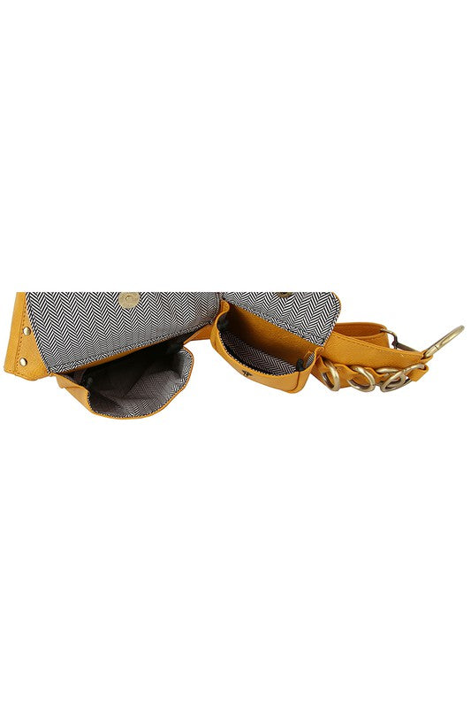 Fashion Ring Fanny Pack Sling Bag - In Style Chics Boutique LLC