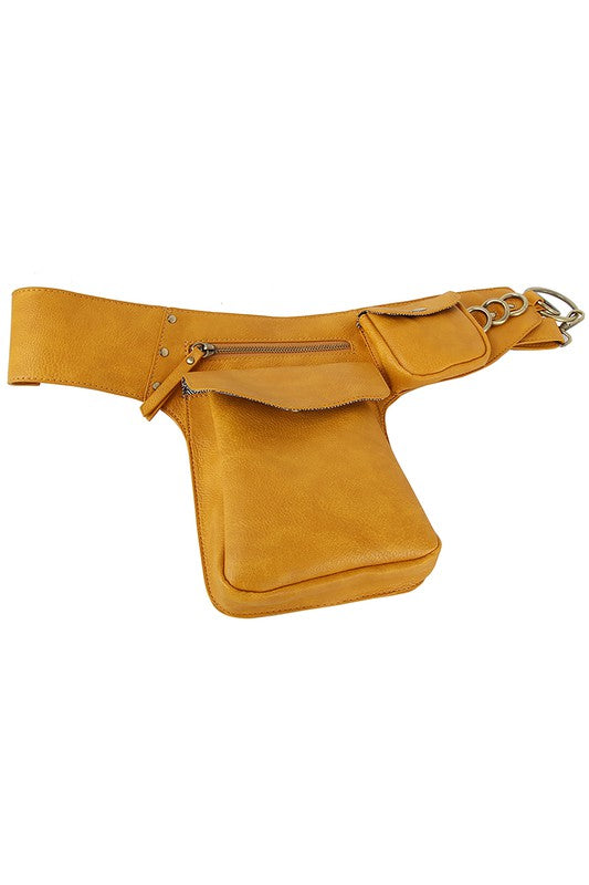 Fashion Ring Fanny Pack Sling Bag - In Style Chics Boutique LLC