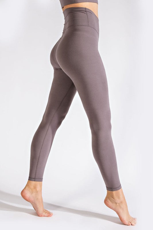 V Waist Full Length Leggings - In Style Chics Boutique LLC