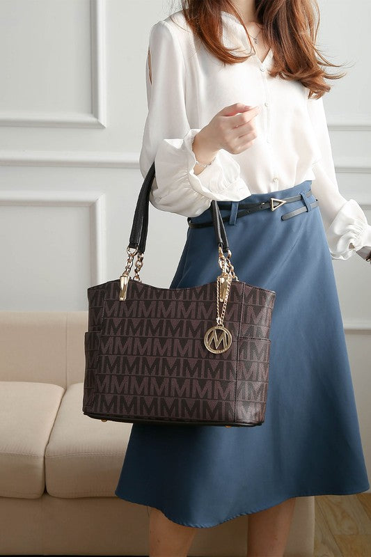 MKF Collection Braylee M Signature Tote by Mia K - In Style Chics Boutique LLC