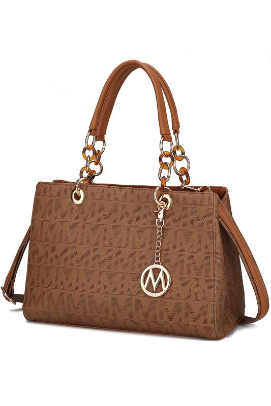 MKF Collection Sirna M Signature Tote Bag by Mia k - In Style Chics Boutique LLC