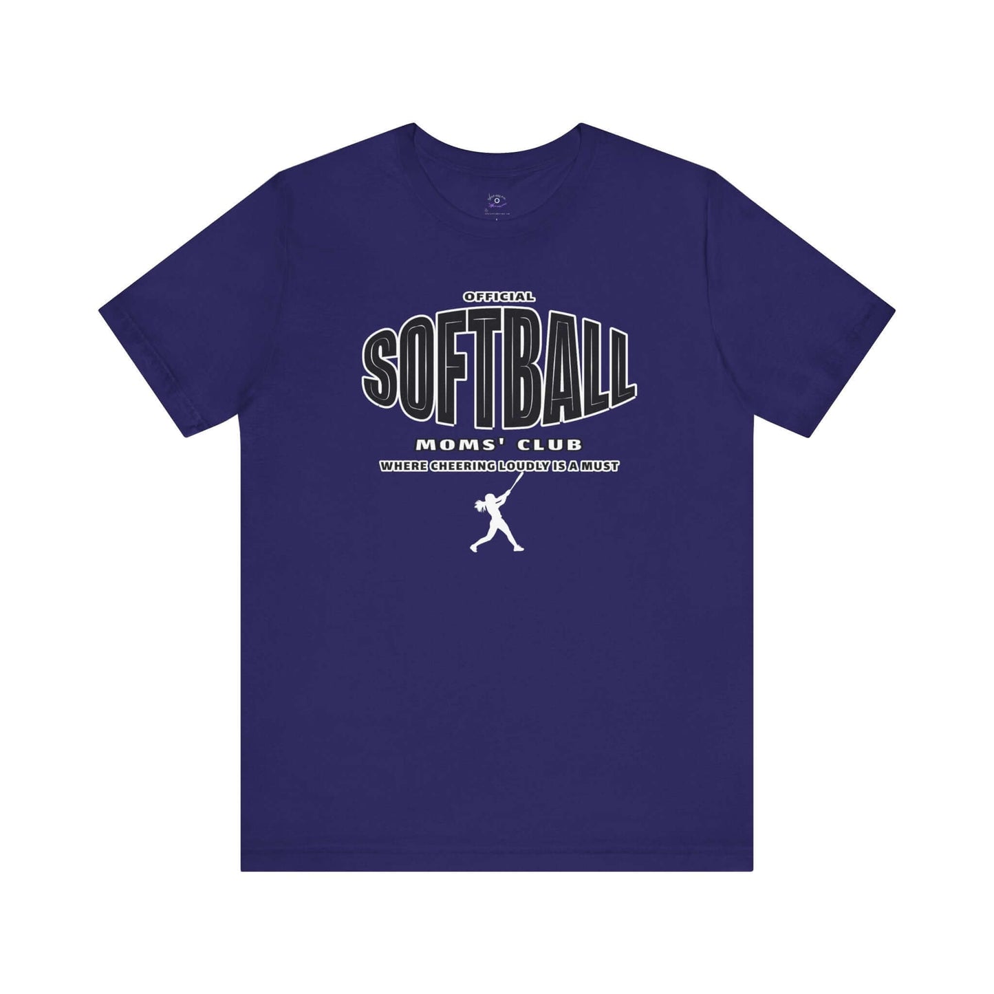 Softball Mom Short Sleeve Tee - Cute Graphic Ts for Women - In Style Chics Boutique Online Women's Juniors Plus Size Apparel