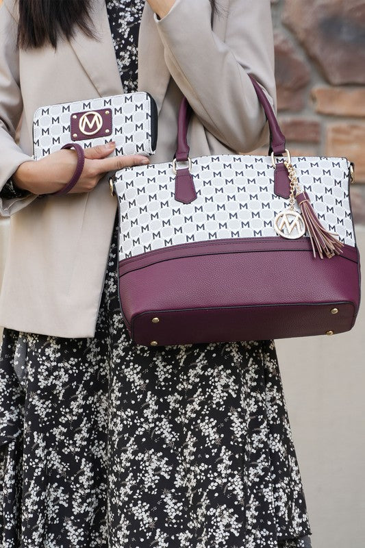 MKF Collection Saylor Tote and matching Wallet - In Style Chics Boutique LLC