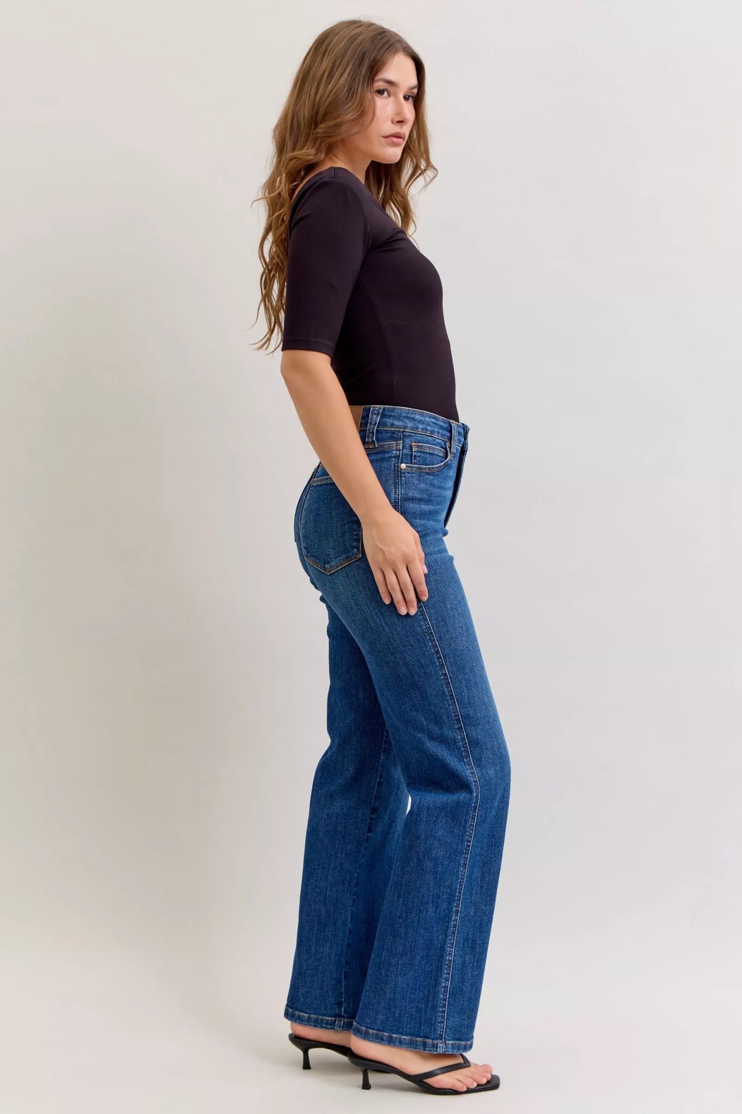 Judy Blue High Waist Tummy Control Straight Jeans 💙 at Style Chics Boutique