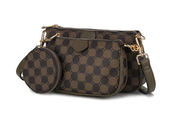 MKF Evanna Women's 3 pcs Crossbody Bag by Mia K - In Style Chics Boutique LLC