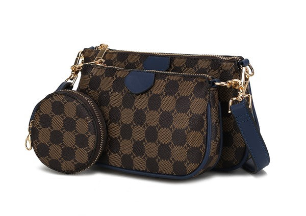 MKF Evanna Women's 3 pcs Crossbody Bag by Mia K - In Style Chics Boutique LLC