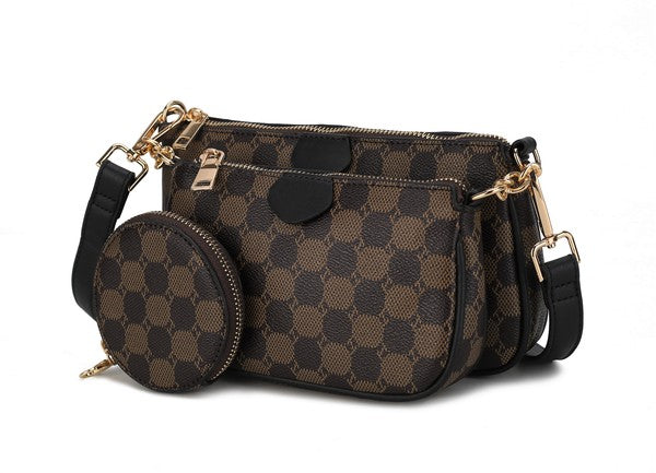 MKF Evanna Women's 3 pcs Crossbody Bag by Mia K - In Style Chics Boutique LLC