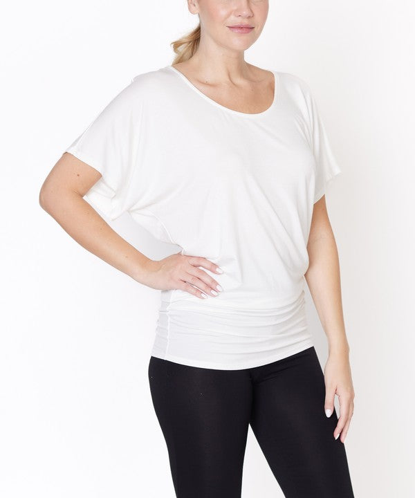 BAMBOO SK U NECK TUNIC - In Style Chics Boutique LLC
