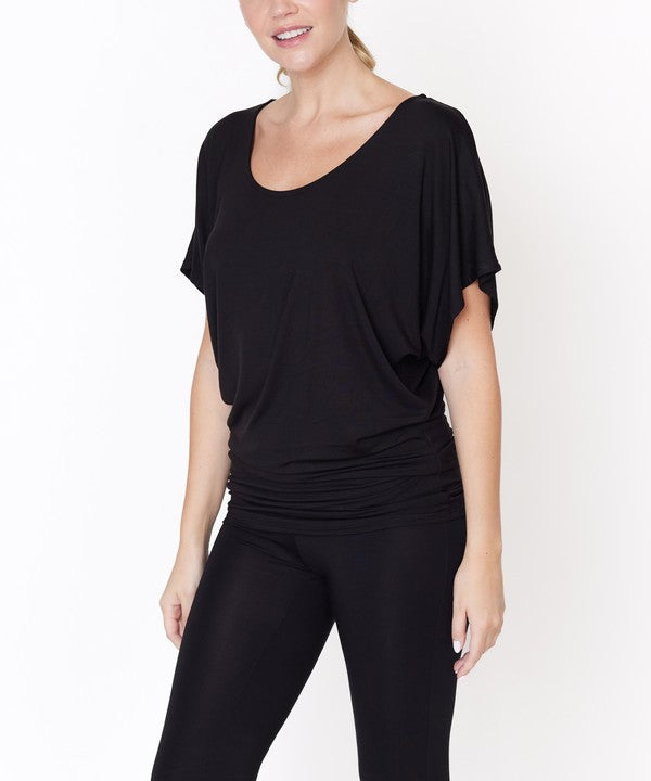 BAMBOO SK U NECK TUNIC - In Style Chics Boutique LLC