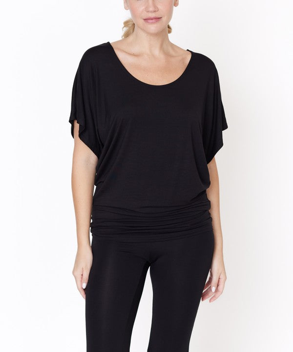 BAMBOO SK U NECK TUNIC - In Style Chics Boutique LLC