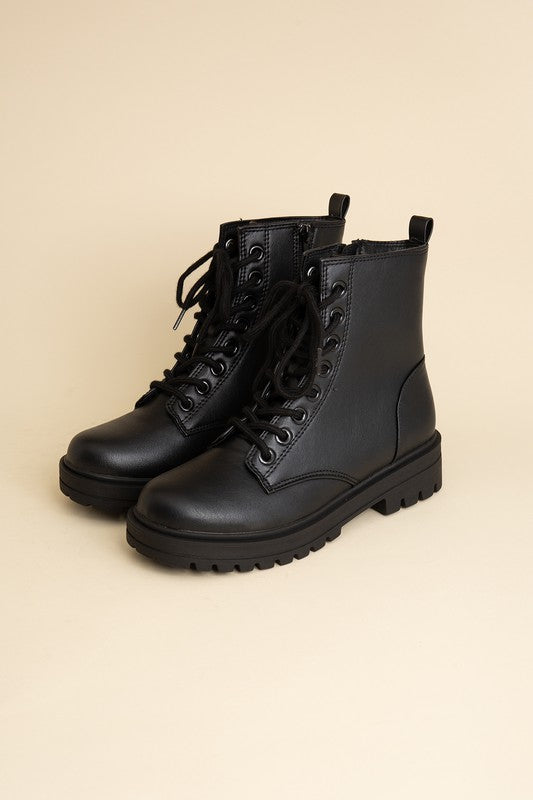 Epsom Lace-Up Boots - In Style Chics Boutique LLC