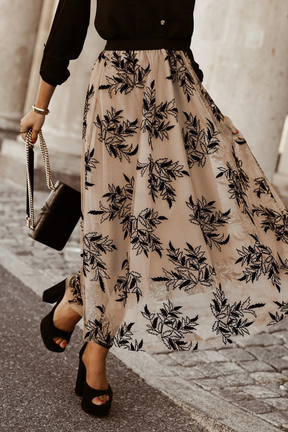Embroidered High Waist Maxi Skirt More Colors! - In Style Chics Boutique LLC
