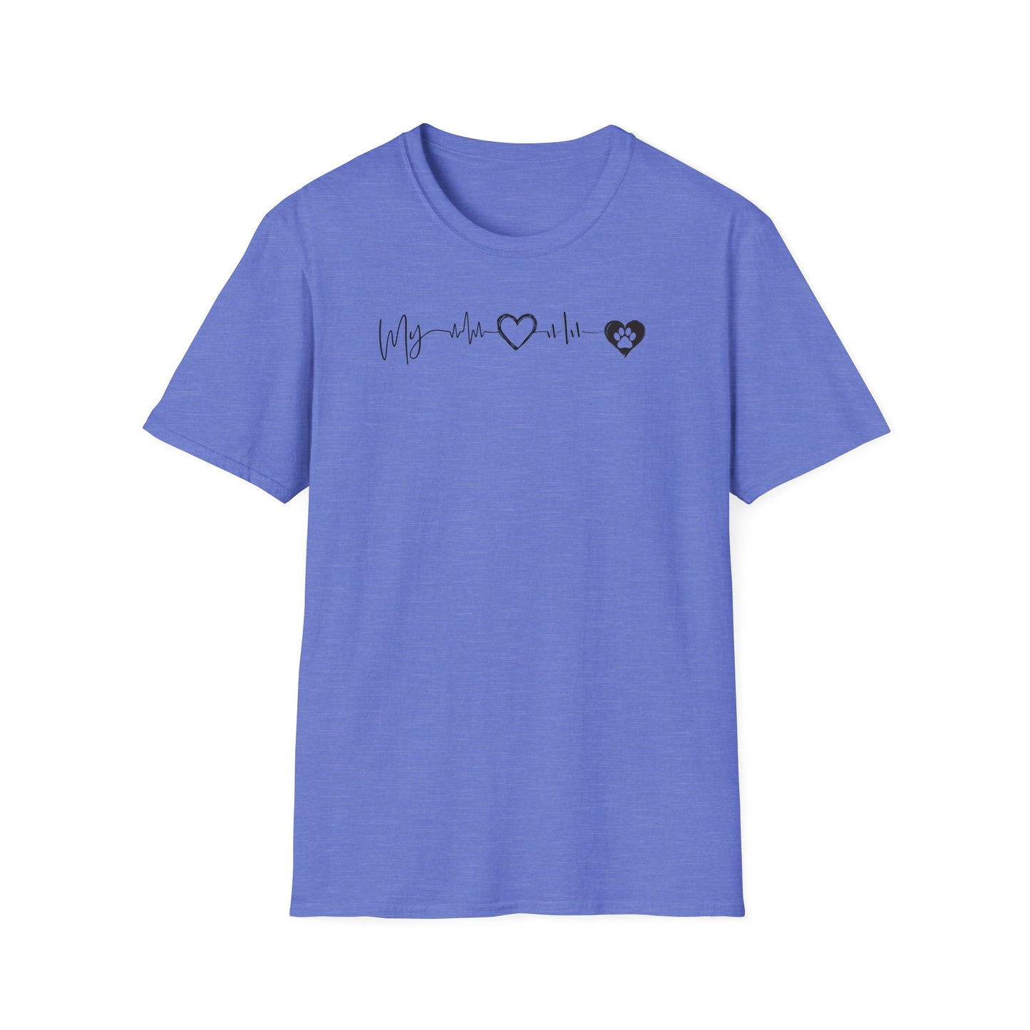 Unisex Softstyle Graphic T-Shirt for Dog Lovers - In Style Chics Boutique LLC