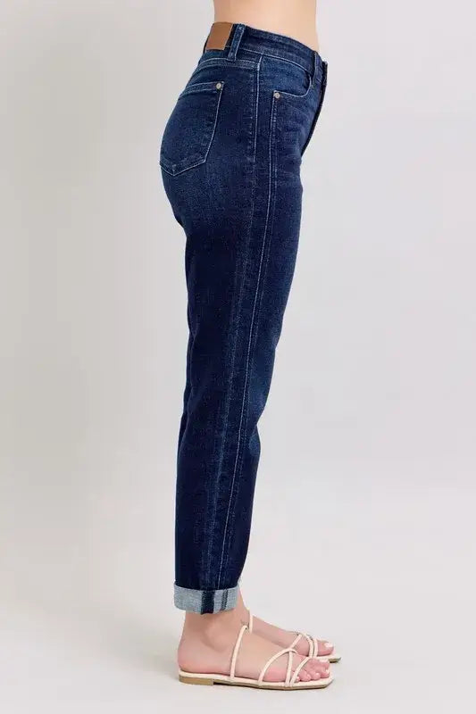 Judy Blue High Waist Boyfriend Jeans - In Style Chics Boutique Women's Juniors Plus Size Apparel Online