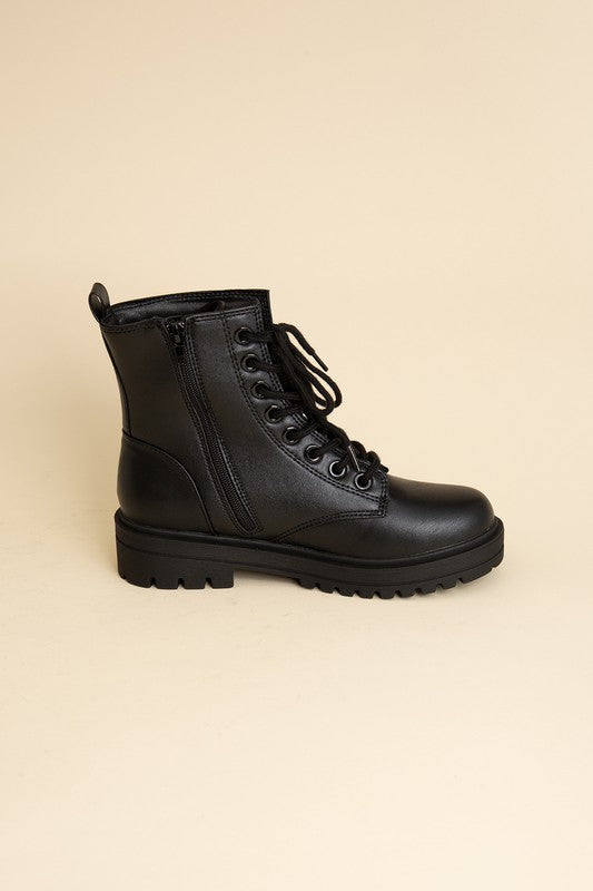 Epsom Lace-Up Boots - In Style Chics Boutique LLC